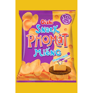 Bánh Snack Oishi Phomat Miếng màu tím 40 gr