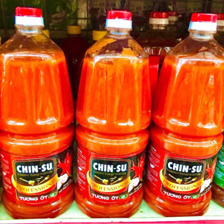 [CHÍNH HÃNG] Tương ớt Chinsu - Can 2kg, Tương ớt Chin-su, Chin-su tương ớt DATE MỚI