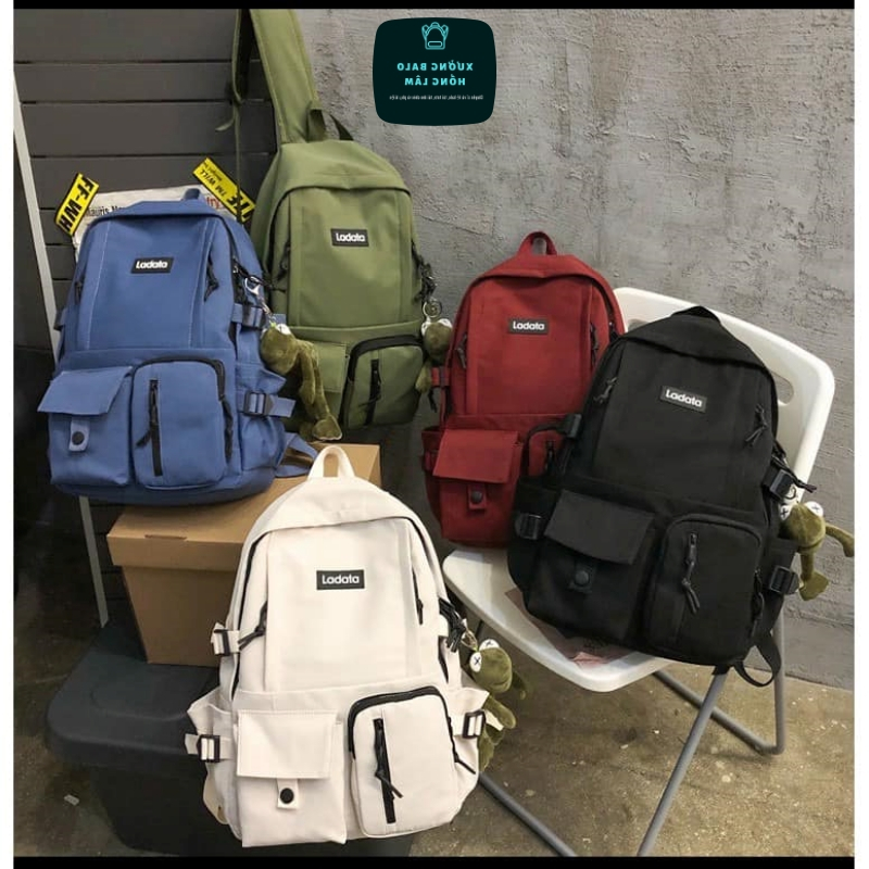 Balo, cặp nam nữ đi học đi chơi cấp 1 2 3 nam nữ thời trang Hàn Quốc BL. LADATA