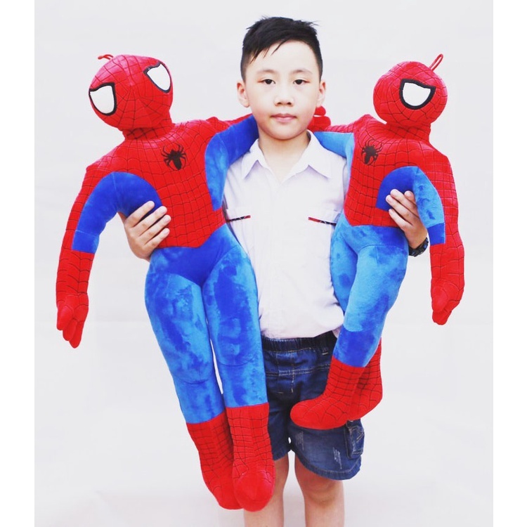 siêu nhân nhện thú bông gấu bông trẻ em dài 40cm