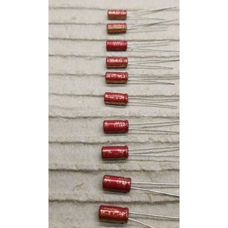 Tụ Elna Cerafine 4,7uf/35V Red (NOS)