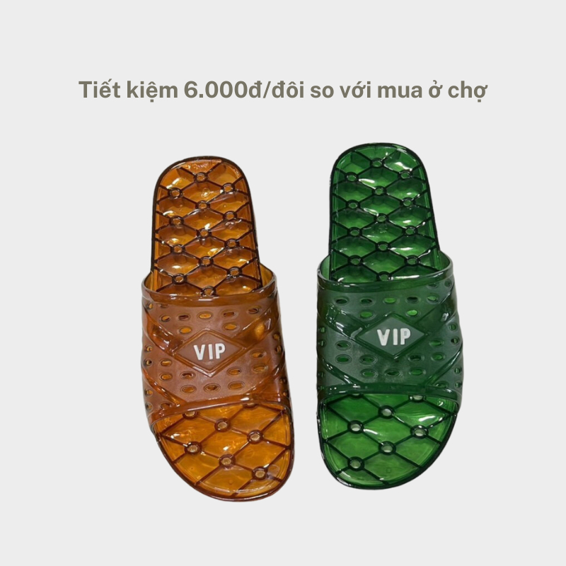 Dép Vip Đi Trong Nhà, Văn Phòng, Trong Nhà Vệ Sinh Cho Nam Siêu Bền, Siêu Nhẹ Chống Trơn Trượt Nhiều Màu DH01