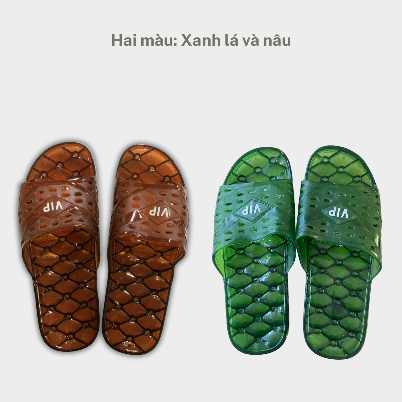 Dép Vip Đi Trong Nhà, Văn Phòng, Trong Nhà Vệ Sinh Cho Nam Siêu Bền, Siêu Nhẹ Chống Trơn Trượt Nhiều Màu DH01