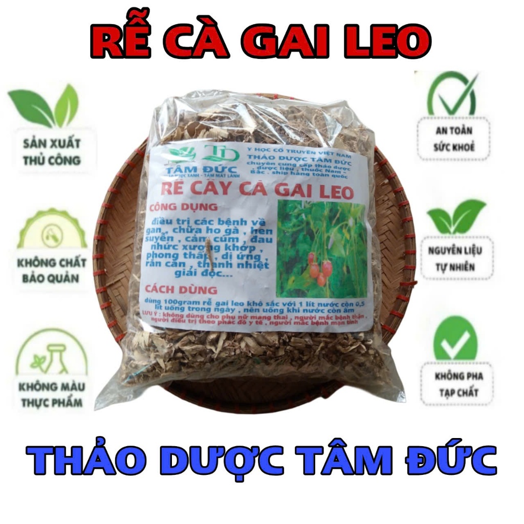 1kg rễ cây cà gai leo sấy khô