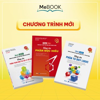 Sách ôn thi đánh giá năng lực 2025- HSA, TSA, APT theo Chương trình mới | Me Book