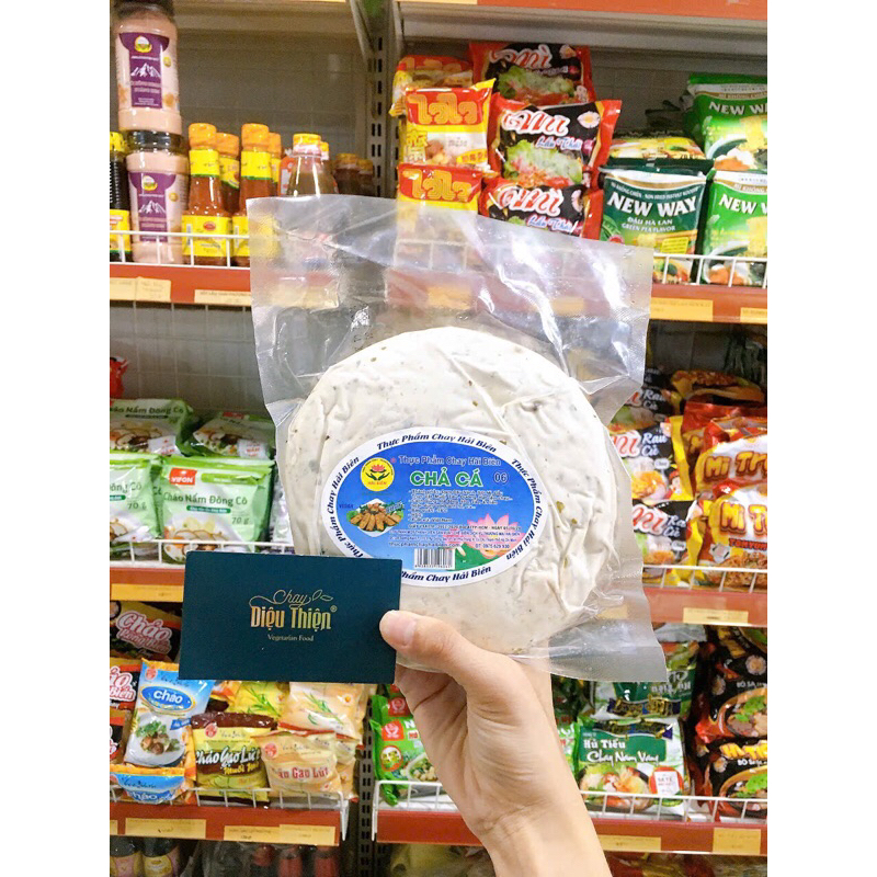 CHẢ CÁ THUẦN CHAY GÓI 500g ( hàng lạnh chỉ giao hcm)