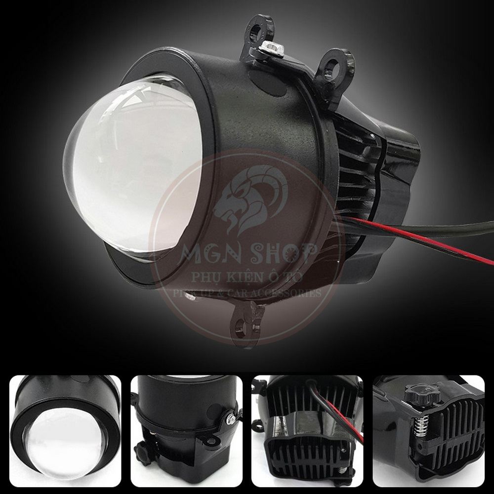 [Bộ 02 đèn] [Bi LED] [đèn gầm sương mù H11] [2 chế độ cos pha] [3.0 inch] dành cho ô tô