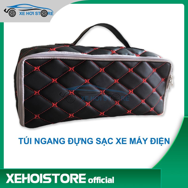 Túi đựng sạc xe máy điện da 5D Vinfast Feliz S, Vento S, Theon S, Klara S, Evo200