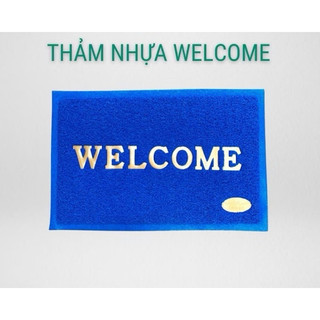 Thảm nhựa chùi chân Welcome