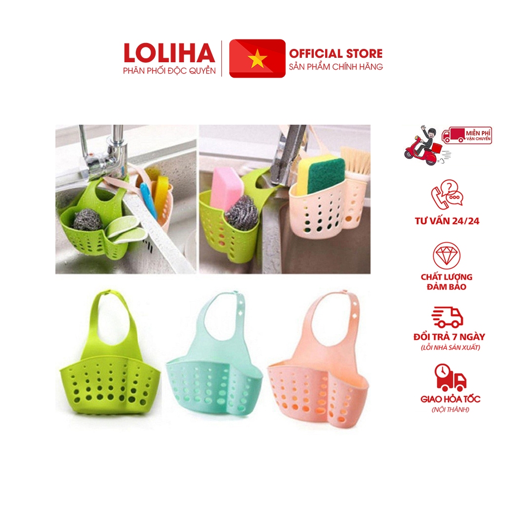 ⛔FREESHIP⛔ Combo 5 Giỏ có móc treo bồn rửa bát