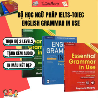Sách - English Grammar In Use - 5th edition giúp con đào sâu và nắm kĩ các kĩ năng ngữ pháp