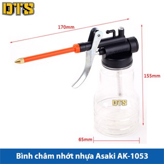 Bình châm nhớt nhựa Asaki AK-1053 (Vịt đầu nhựa Asaki)