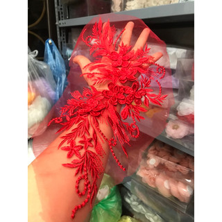 Ren hoa nổi 3D đắp áo dài, váy đầm ( kích thước 25cmx40cm)
