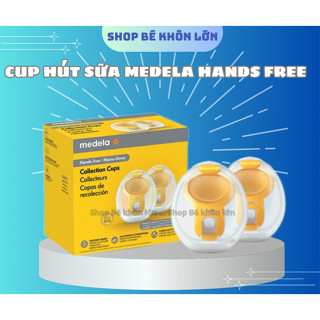 Cup rảnh tay Medela Hand free dùng cho máy hút sữa Freestyle Flex