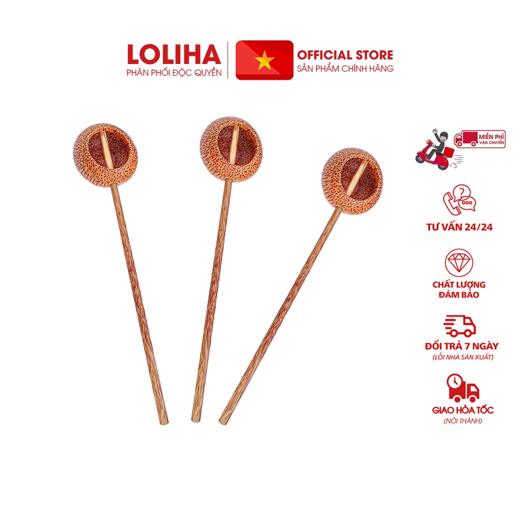 ⛔FREESHIP⛔ Combo 5 Gáo dừa múc rượu