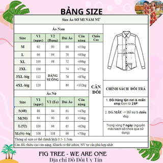 Áo Sơ Mi Cặp Fig Tree Xanh Nhạt Cổ Bẻ Nhã Nhặn