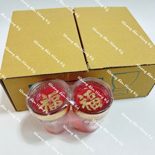 {6 cặp} Đèn ly A19 cao 8.5cm