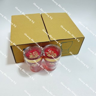 {6 cặp} Đèn ly A19 cao 8.5cm