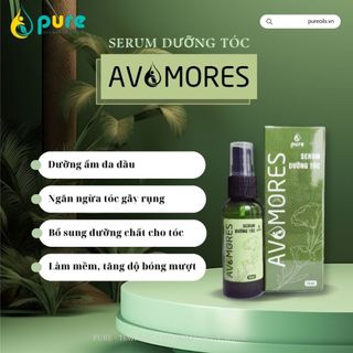 Serum dưỡng tóc Avamores - Tóc chắc khỏe, Không gây bết, Dưỡng da đầu và sợi tóc ngay từ gốc 50ml