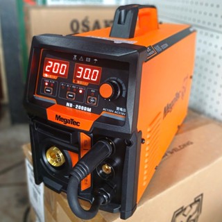 Máy hàn MIG cuộn 5kg (có khí + không cần khí) + Hàn que MegaTec - NB-200DM chính hãng bảo hành 2 năm