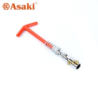 Tay mở bugi 16mm đầu bẻ Asaki AK-7605