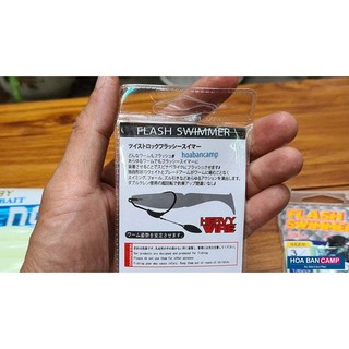 Lưỡi Câu Mồi Mềm Flash Swimmer Đủ Size Cho Các Loại Mồi Mềm
