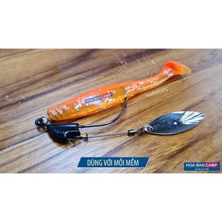 Lưỡi Câu Mồi Mềm Flash Swimmer Đủ Size Cho Các Loại Mồi Mềm