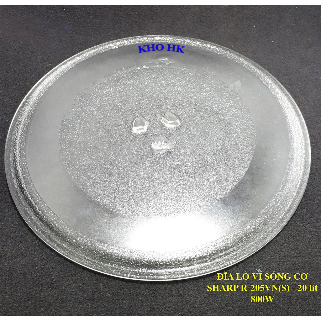 Đĩa thủy tinh dùng cho lò vi sóng cơ SHARP R-205VN(S) - 20 lít