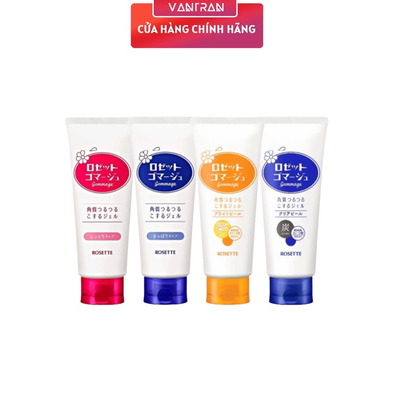 Tẩy Tế Bào Chết Dành Cho Da Mặt Rosette 120g Peeling Gel Nhật Bản