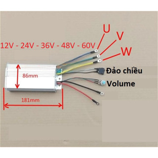 Bộ Điều tốc Động Cơ Brushless BLDC 12V - 24V - 36V 30A, điều tốc motor không chổi than, motor