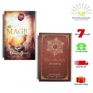 Sách - Combo The Magic Phép Màu và Sổ Tay Biết Ơn Love & Gratitude
