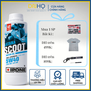 Nhớt Ipone Katana Scoot 5W40 - Chuyên dụng cho xe Vespa