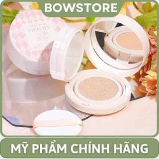 [CÓ SẴN] Cushion Phấn Phủ 2 in 1 Kết Hợp 2 Tầng GOGO TALES Lì Mịn Cả Ngày Che Khuyết Điểm ,Kiềm Dầu