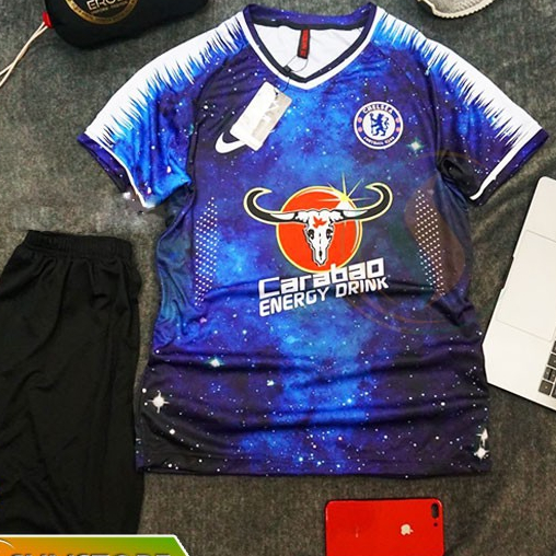 Quần Áo Bóng Đá Độc Lạ Cực Chất - CLB Chelsea Galaxy