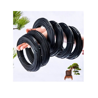 Dây nhôm đen uốn cây cảnh bonsai mềm dẻo từ 1.5ly đến 5ly cuộn 200g