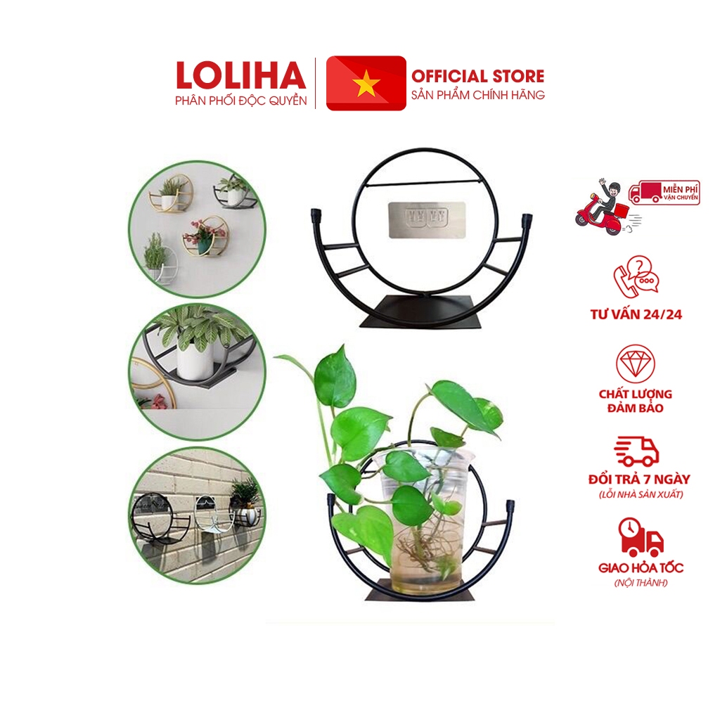 ⛔FREESHIP⛔ Combo 5 Giá treo cây cảnh, chậu hoa (TẶNG KÈM MIẾNG DÁN - LOẠI DÁN)