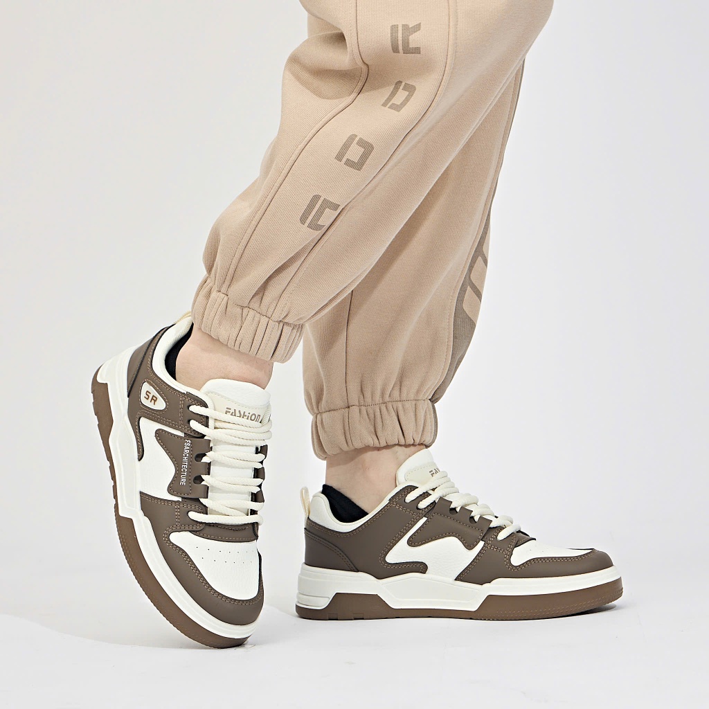 Giày Thể Thao Nam MWC 5709 - Giày Sneaker Nam Cổ Thấp Thắt Dây Năng Động Thời Trang