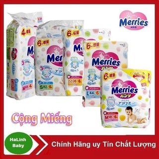 Bỉm Merries Dán/Quần Nội địa Nhật