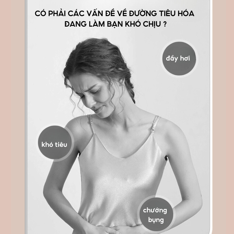 Máy Massage Bụng DELADEP Giúp Điều Hòa Hệ Tiêu Hóa, Kết Hợp Làm Nóng Hồng Ngoại Giảm Mỡ Bụng Xoa Bóp DMB01