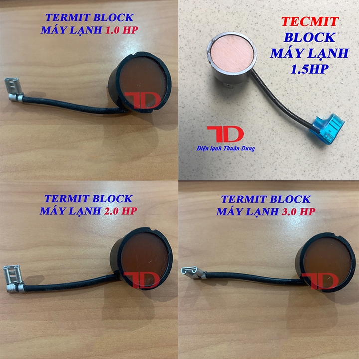 Rờ Le Tecmit Block Máy Lạnh 1.0 HP, 1.5HP, 2.0 HP, 3.0 HP Vật tư Điện lạnh Thuận Dung