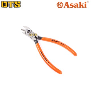 Kìm cắt và tuốt dây Asaki AK-8157 6''/150mm, kìm đa năngthép CR-V độ cứng cao lò xo tích hợp tiết kiệm sức lực, kềm cắt