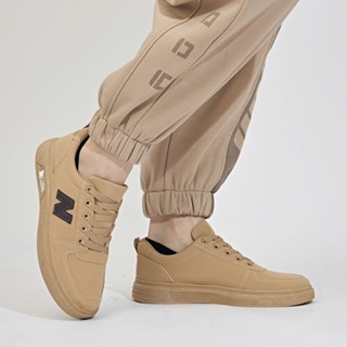 Giày Thể Thao Nam MWC 5712 - Giày Sneaker Nam Cổ Thấp Chữ N May Viền Nổi Bật Da Tổng Hợp Thời Trang