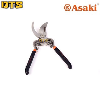 Kéo cắt cành, tỉa cành tay dạ lưỡi cong Asaki AK-8647 8inch-200mm