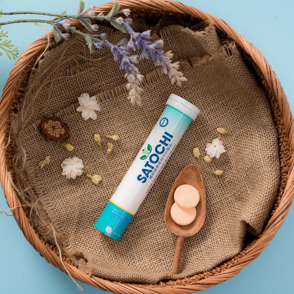 Viên sủi SATOCHI  [CHÍNH HÃNG]  Dành Cho Người Bị Tiểu Đường date mới 2027