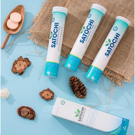 Viên sủi SATOCHI  [CHÍNH HÃNG]  Dành Cho Người Bị Tiểu Đường date mới 2027