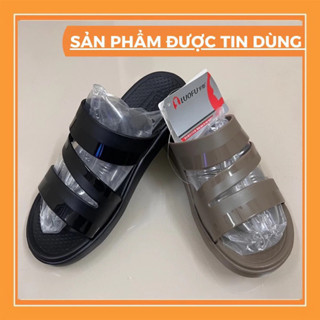  Dép Lê nhựa nữ chéo 3 quai LUOFU chất liệu mềm siêu bền  nhẹ 