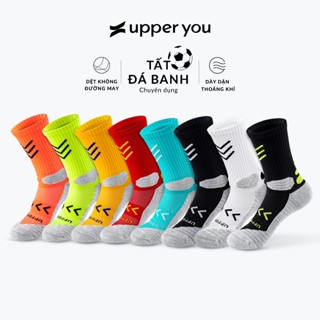 Tất Bóng Đá Nam Cotton Cao Cấp UPPER YOU Dày Dặn Thấm Hút Mồ Hôi Có Đệm Xù Cực Êm - SPM4002