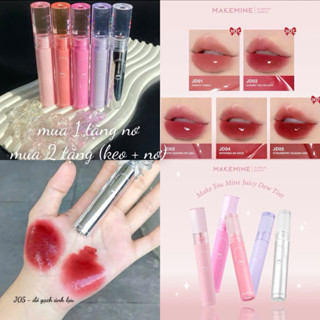   Tặng nơ SON MAKE MINE TINT LÌ  ,SON VÒM MẪU MỚI THẠCH KEM NƠ 