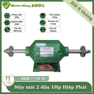 Máy mài 2 đầu 1Hp, chuyên mài, đánh bóng