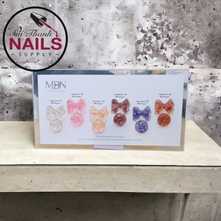 Set sơn nhũ xà cừ MDN 6 màu  Set B